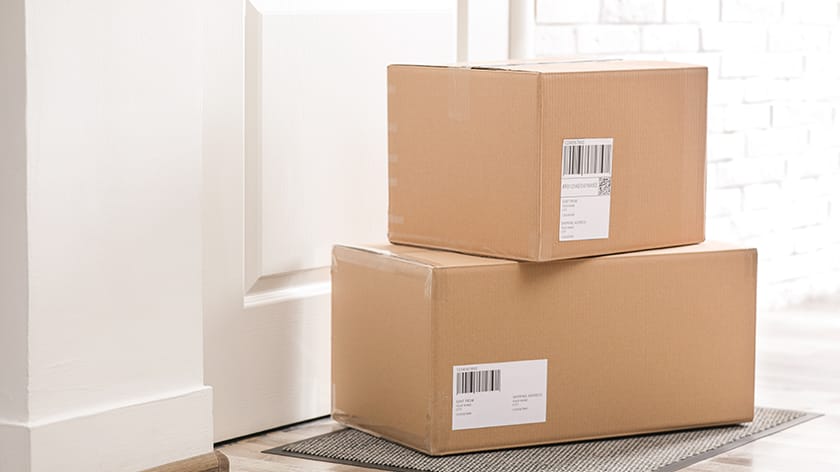 I corrieri consegnano di sabato o domenica